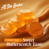 Sugar Free Butterscotch Hard Candy 1 lb. Bag - Individually Wrapped Old-Fashioned Butterscotch Candy with Smooth Buttery Flavor, Classic Nostalgic