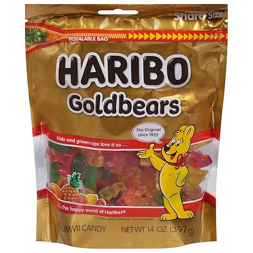 Haribo, Goldbears Gummi Candy Share Size, 14 Ounce