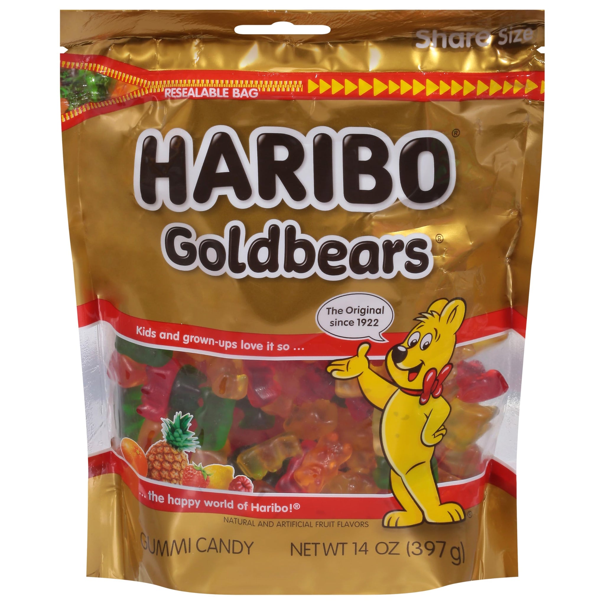 Haribo, Goldbears Gummi Candy Share Size, 14 Ounce