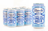 Barritt's Sugar Free Diet Ginger Beer, Non-Alcoholic Soda Cocktail Mixer, 12 fl oz Cans, 12 Pack, No Aspartame