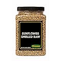 Sunflower Seeds Shelled Raw -Jar - Pantry Staple for Snacking and Recipes