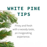 White Pine Needle Tea, Wild-Harvested in Wisconsin | 6.0 oz | 85 Servings | Loose Leaf | Herbal Tea & Medicinal Herbs | Regenerative Farming | Single