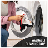 Dirt Devil Cleaning Slippers, Detachable and Washable Microfiber Dusting Shoes, For Hard Floors and Baseboards, Mop Slippers for Floor Cleaning
