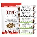 Top Seedz Deluxe Organic Gluten Free Vegan Crackers and Roasted Seeds Bundle | 1 Pouch of Maple Magic Roasted Seeds | 3 Packs of Sea Salt Crackers | 2