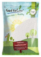 Food to Live Mediterranean Fine Sea Salt, 15 Pounds- Fine, Natural, Non-Iodized Crystals from Italy for Cooking, Baking and Seasoning, Non-GMO, Vegan
