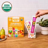 DeeBee's Organics Tropical SuperFruit Freezie Pops, No Added Sugars, No Artificial Flavors or Colors (Pack of 50)