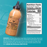Everything Aioli Sauce - Bold & Creamy Condiment for Sandwiches, Burgers & Dips, Gluten Free, Keto, Low Carb by Terrapin Ridge Farms - 2 x 13 oz