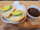 Shito Sauce 3 flavors/Seafood Condiment/Chili sauce (Mild Spicy, 8 oz)