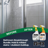RMR Bathroom Breakthrough Bundle - Tub & Tile Cleaner + Xtreme Soap Scum Remover, 2-Step Deep Clean System for Shower, Tub, Tile, Grout, & Glass