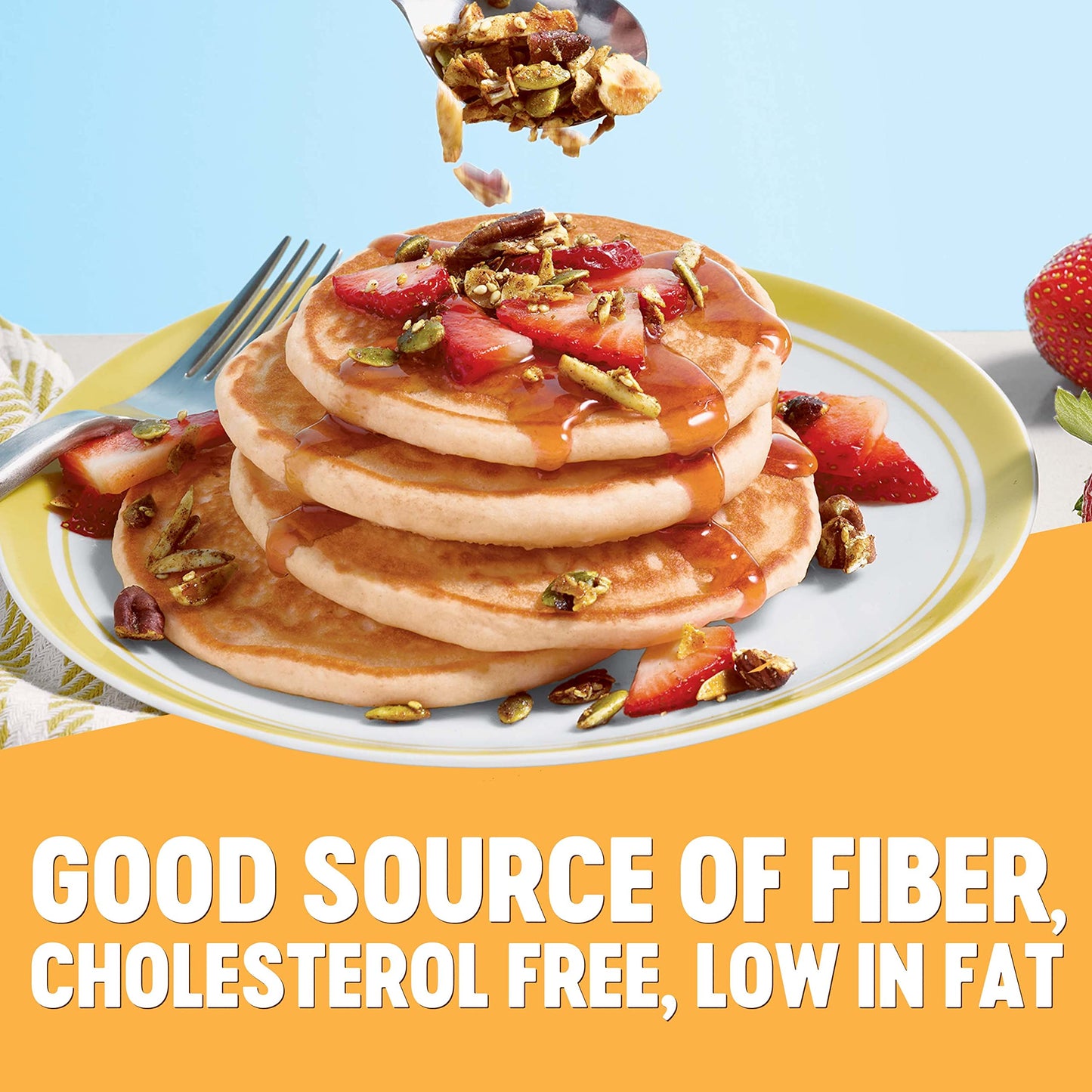 Krusteaz Heart Healthy Pancake, 25.2 Oz