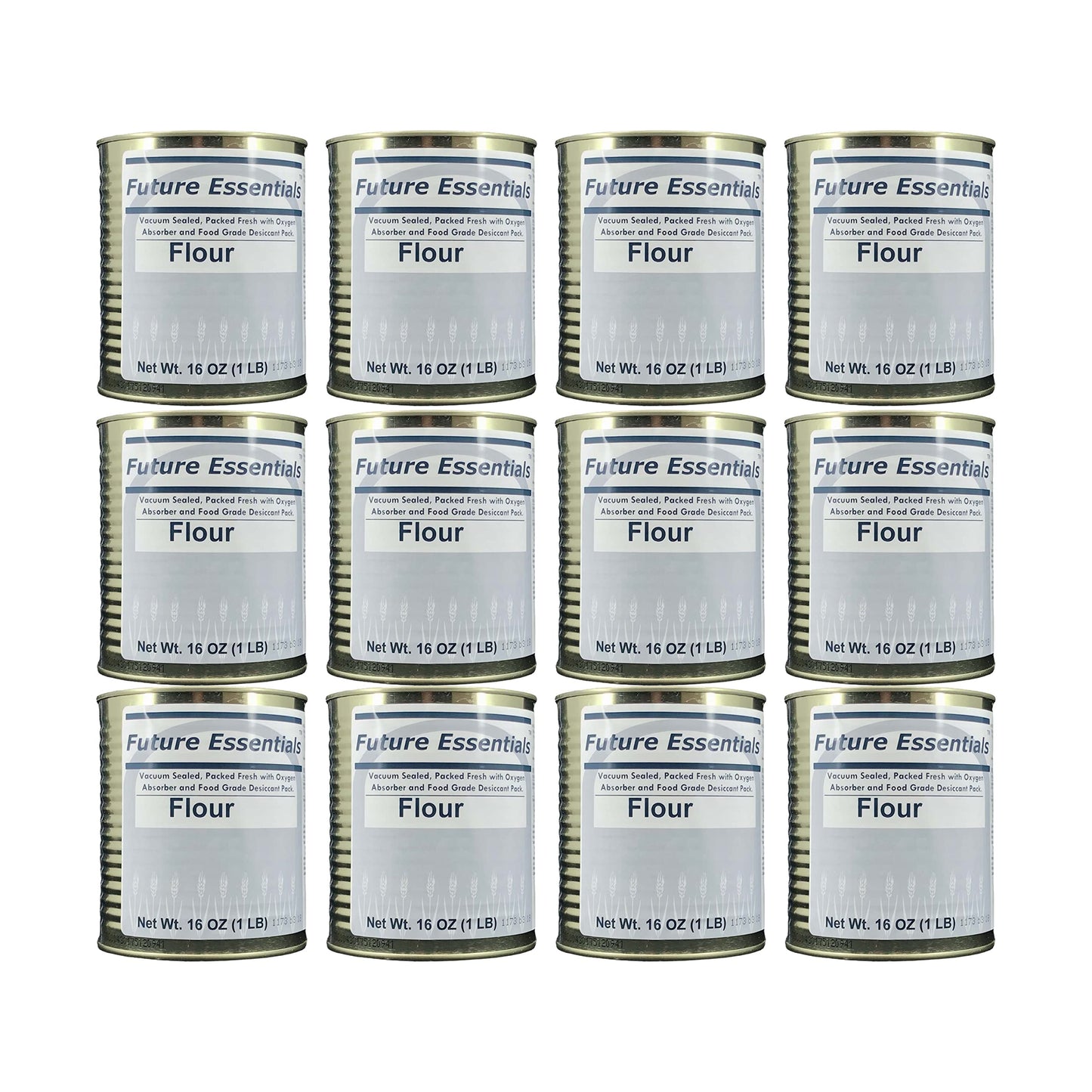 Future Essentials All Purpose White Flour | 100% Natural Whole Grain | Non GMO | Long Term Storage Shelf Stable | Emergency Survival Food Supply