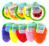 10 Pieces Big Size Fruit Dish Scrubber Non Scratch Kitchen Cleaning Sponge Double Layered No Odor Cloths for Washing Dishes Cookware, Tubs, Sinks