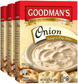 Goodman's Onion Soup & Dip Mix KFP 2.75 Oz. Pack Of 3.
