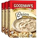Goodman's Onion Soup & Dip Mix KFP 2.75 Oz. Pack Of 3.