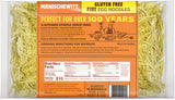 Manishewitz Gluten Free Fine Noodles 12oz (3 Pack) All Natural, Yolk Free, Low Sodium, Kosher for Passover and Year Round