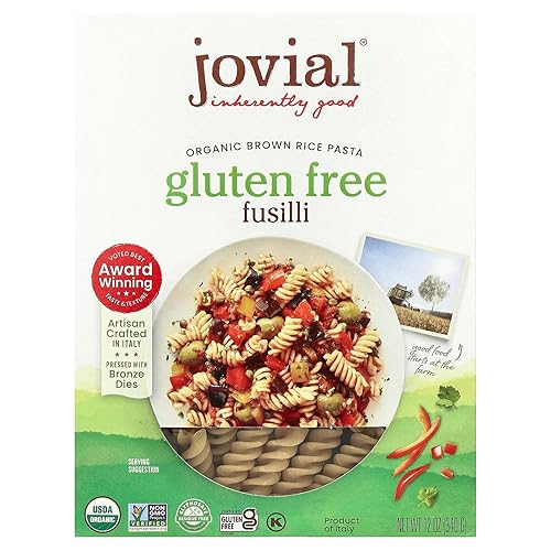 Jovial Organic Brown Rice Fusilli Pasta, 12 OZ