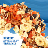 Sunkist® Antioxidant Trail Mix - Fruit, Nut and Seeds, Low Sodium, Gluten Free Snack with Papaya, Banana Chips, Pecans, Walnuts, Blueberries