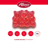 Albanese Candy, Strawberry Gummi Bears, 5-pound Bag