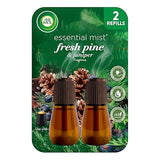 Air Wick Essential Mist Refill, Fresh Pine & Juniper, Air Freshener, Essential Oils, 2 Ct