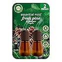 Air Wick Essential Mist Refill, Fresh Pine & Juniper, Air Freshener, Essential Oils, 2 Ct