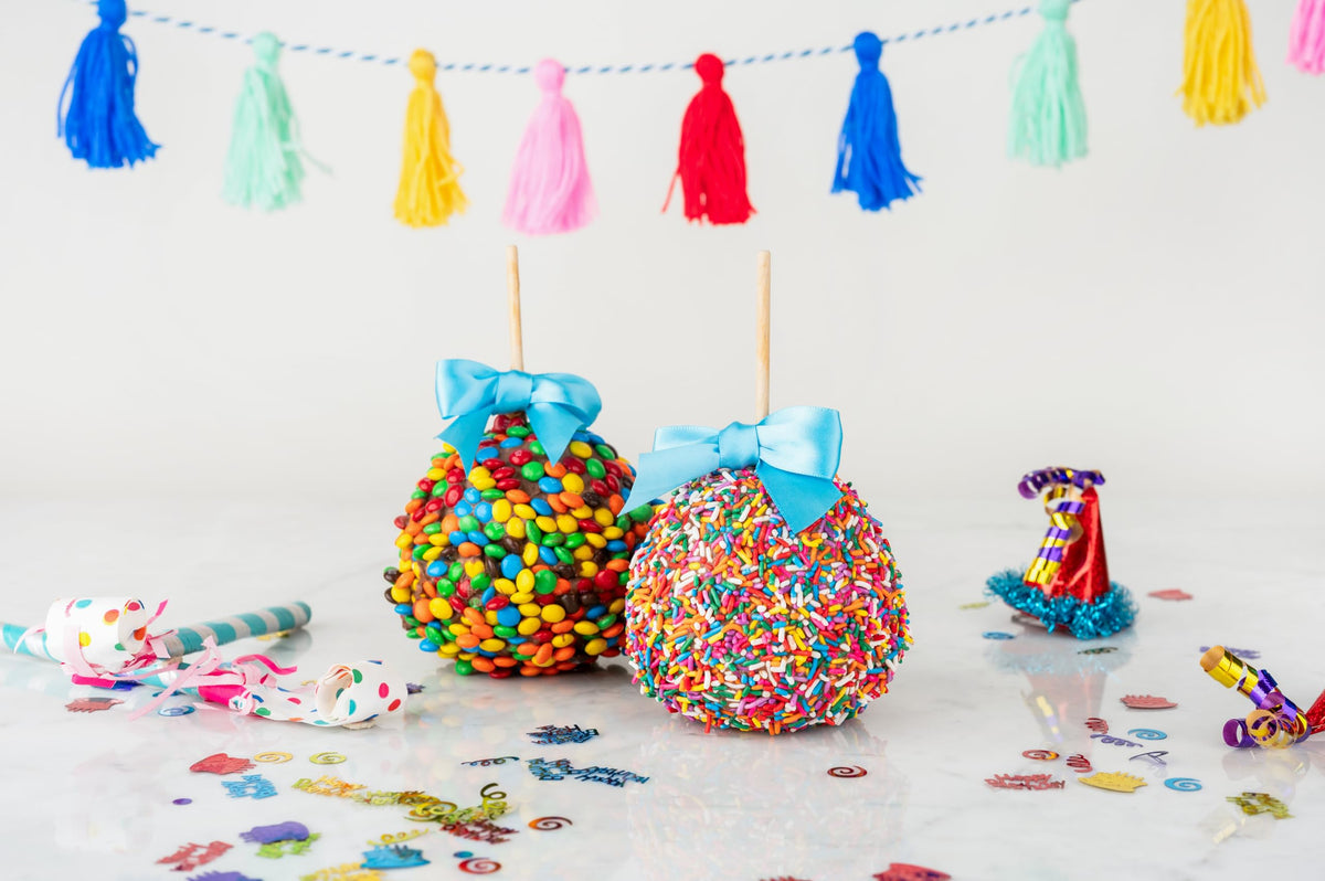 Birthday Confetti Gourmet Apple 2-Pack | River Street Sweets