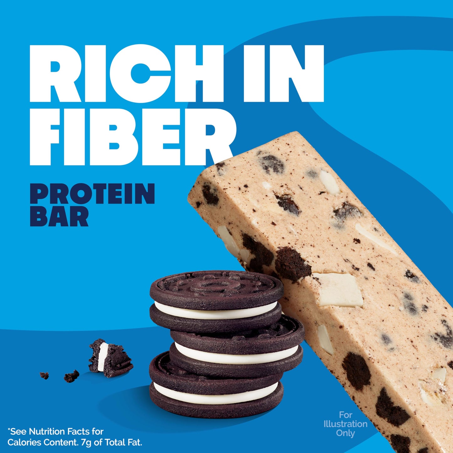 Quest Nutrition Cookies & Cream Protein Bars, 21g Protein, 4g Net Carbs, 1g Sugar, High Fiber, Gluten Free, Keto Friendly, 4 Count