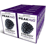 PeakH20 Electrolytes Powder Hydration Packets | Blackberry | 72 Servings | Sugar Free Water Flavor Packets for Workout Recovery