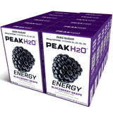 PeakH20 Electrolytes Powder Hydration Packets | Blackberry | 72 Servings | Sugar Free Water Flavor Packets for Workout Recovery