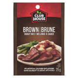 Club House Brown Gravy Mix, No Artificial Colours or Flavours, No MSG Added, Perfect for Holiday Roast, Meatloaf or Served on Side Dishes like Mashed