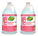 OdoBan Professional Cleaning and Odor Control Solutions, Ready-to-Use Biostain and Odor Remover, Made in the USA, 2 Gallons