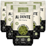 Al Dente Spinach Fettuccine - All-Natural, Hand-Crafted Egg Pasta. Traditional Pasta Noodles Made with Cage-Free Eggs, Semolina, and Spinach. Great