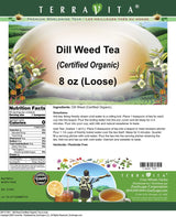 Dill Weed (Certified Organic) Tea (Loose) (8 oz, ZIN: 517647)