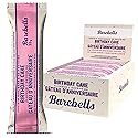 Barebells Protein Bar - 55g, Box of 12 Units | Birthday Cake Flavor, 20g Protein, No Added Sugar, Collagen, Crispy and Creamy Texture