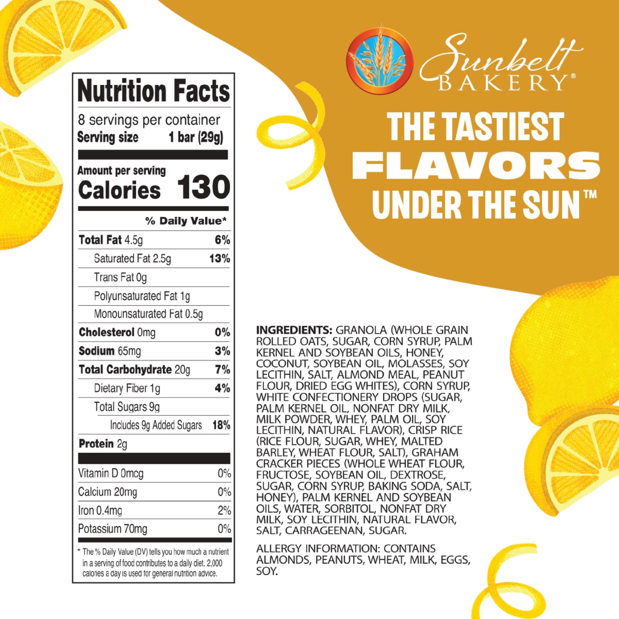 Sunbelt Bakery Spring Seasonal Pack, 2 Flavor Chewy Granola Bar Variety Pack, 48 Bars, 49.62 oz