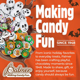Palmer Choco Fluff Pumpkins, Fall Themed, Filled with Creamy Marshmallow, Individually Wrapped Holiday Candy, Making Candy Fun Since 1948 (9oz)