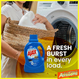 Ajax Oxy Overload Laundry Detergent Liquid, 60oz (Pack of 2) - Totally Awesome Cleaner with Deep Cleaning, Stain & Odor Removing power, HE Compatible