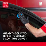 Griot's Garage Glass Cleaning Clay for Car Window, Windshield, Shower Door, Stone, Ceramic Tiles, Removes Oil, Tar, Grease, Water Spots, and More
