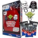 Imaginings 3 Star Wars Candy Lollipop Rings, Individually Wrapped Birthday Party Favors, Candy for Party Bags, 18 Count