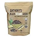 Anthony's Organic Black Sesame Seeds, 2 lb, Raw, Unhulled, Batch Tested & Verified Gluten Free, Keto Friendly