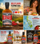 Pili Hunters Buyo Filipino Fermented Chili Hot Sauce (3.4 oz) - Siling Labuyo Small-Batch Barrel-Fermented Sauce, Keto, Paleo, Vegan, Gluten-Free, No