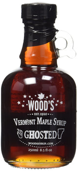 Wood's Ghost Pepper Vermont Maple Syrup - 8 ounce glass jug