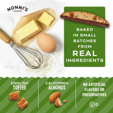 Nonni's, Toffee Almond Biscotti, 6.88 Ounce