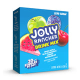 Jolly Rancher Singles To Go Variety Pack, Powdered Drink Mix, Zero Sugar, Low Calorie, Includes 4 Flavors: Green Apple, Blue Raspberry, Cherry