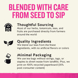 Celestial Seasonings SheWell Raspberry Leaf Wellness Tea, Caffeine Free, 16 Tea Bags Box