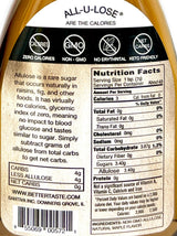 BetterTaste Maple Natural Flavored Allulose Syrup, 11.75 oz, Zero Calorie, Sugar Substitute, Non-GMO, Gluten Free (11.75 oz Pack of 2-572, Maple)
