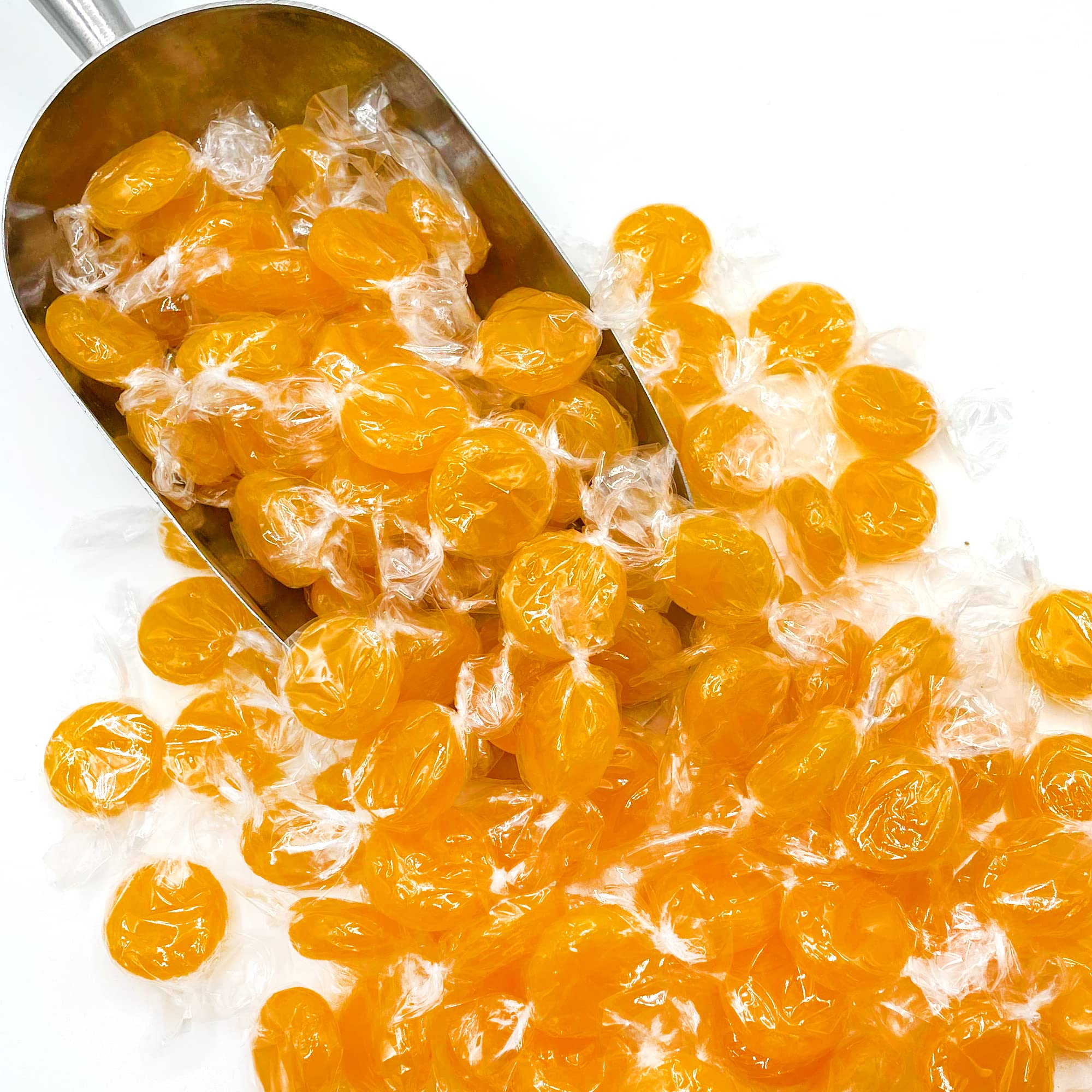 Butterscotch Hard Candy - 2LB Bag of Individually Wrapped Butter Scotch Bulk Candy, Yellow Butterscotch Discs Are Perfect For Snacks And Parties.