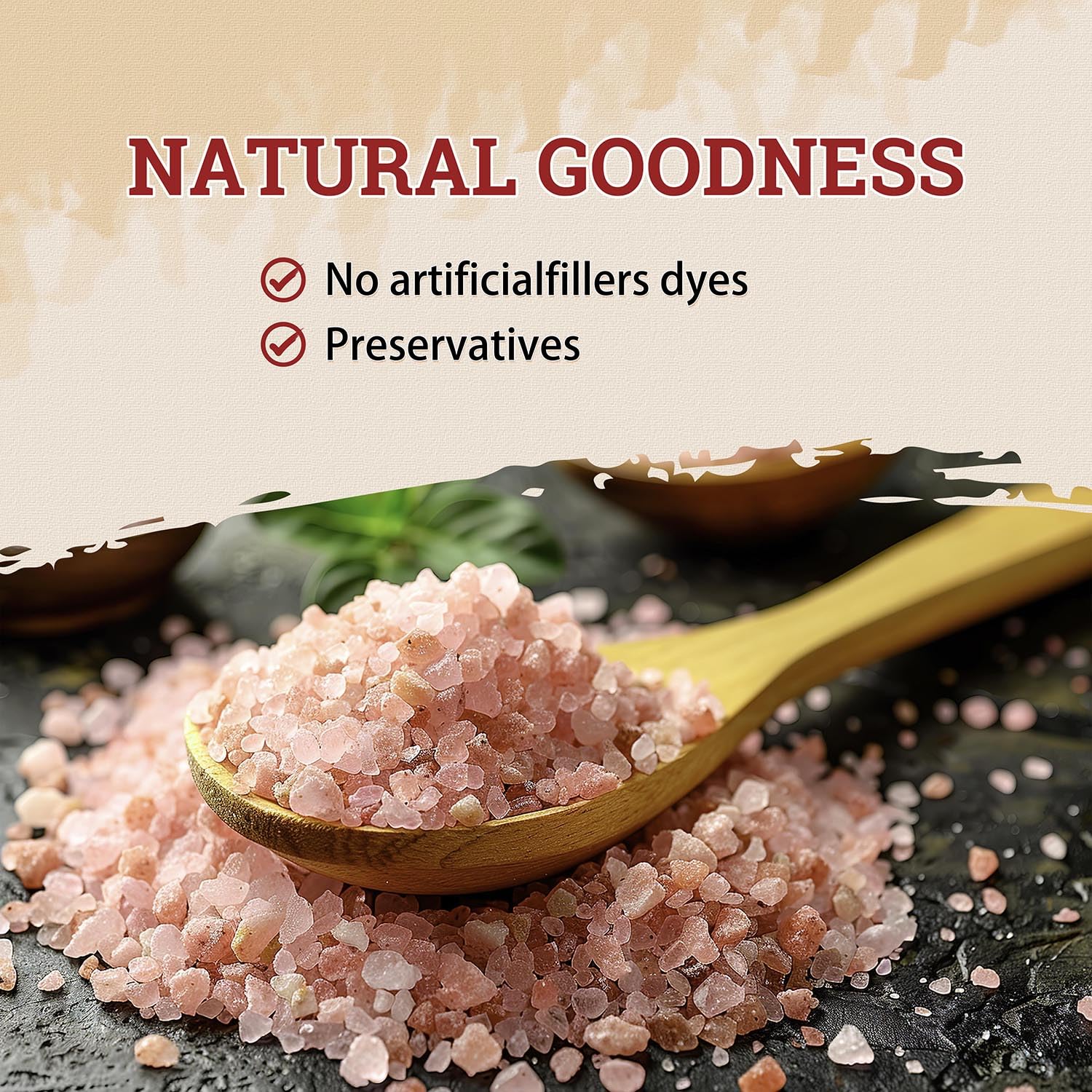 52USA Himalayan Pink Salt, Coarse Grain, 39 oz (2.4 LB), Pink Himalayan Sea Salt, Sea Salt for Grinder Refill, Kosher Salt