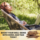 Golden Root | Hong Jing Tian | Rhodiola Rosea Herb (Whole Root) Herb Tea, 1 Pound - Plum Dragon Herbs