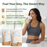 310 Nutrition All-In-One Meal Replacement Shake Powder - Plant-Based Protein Smoothie Blend w/High Fiber, Probiotics & Adaptogens - Low Carb, Vegan