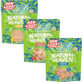 Natural Heaven Hearts of Palm Pasta Variety 3-Pack - Spaghetti Noodles, Angel Hair, Lasagna, Low-Calorie, Keto & Gluten-Free Food, Vegan, 9 Oz Ea
